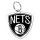 Wincraft Brooklyn Nets Akril Csapat Logó Kulcstartó Színes ONE
