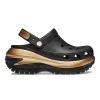 Crocs Mega Crush Metallic Clog Black/Gold 38-39