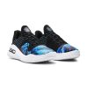 UNDER ARMOUR CURRY 4 LOW FLOTRO BLACK/SKY BLUE