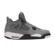 AIR JORDAN 4 RETRO COOL GREY/CHROME-DARK CHARCOAL