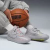 Puma X Lamelo Ball MB.05 Metallic Vibrant Silver/Yellow Alert/Glowing Red 41