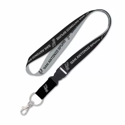 WinCraft - NBA Lanyard w/detachable buckle 1" - San Antonio Spurs MC ONE