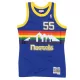MITCHELL & NESS DENVER NUGGETS DIKEMBE MUTOMBO #55 SWINGMAN JERSEY 91-92 ROYAL/MC
