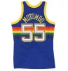 MITCHELL & NESS DENVER NUGGETS DIKEMBE MUTOMBO #55 SWINGMAN JERSEY 91-92 ROYAL/MC