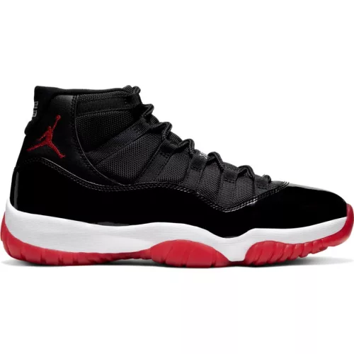 Air Jordan 11 Retro Shoe BLACK/TRUE RED-WHITE 355