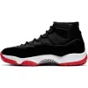 Air Jordan 11 Retro Shoe BLACK/TRUE RED-WHITE 355