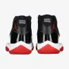 Air Jordan 11 Retro Shoe BLACK/TRUE RED-WHITE 355