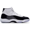 AIR JORDAN 11 RETRO WHITE/BLACK-CONCORD