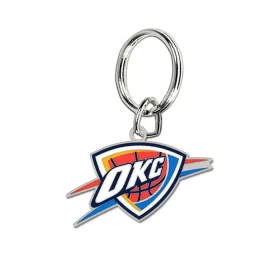   WinCraft NBA Oklahoma City Thunder Cloisonne Key Ring Carded Multicolor