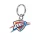 WinCraft NBA Oklahoma City Thunder Cloisonne Key Ring Carded Multicolor ONE