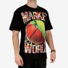 MARKET THE GAMES BRING US TOGETHER TEE (B-BALL) BLACK