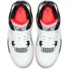 AIR JORDAN 4 RETRO (GS) WHITE/BLACK-BRIGHT CRIMSON
