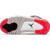 AIR JORDAN 4 RETRO (GS) WHITE/BLACK-BRIGHT CRIMSON