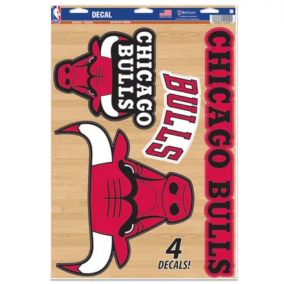 WinCraft - NBA Multi-Use Decal 11x17 Chicago Bulls MC ONE