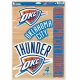 WinCraft - NBA Multi-Use Decal 11x17 Oklahoma City Thunder MC