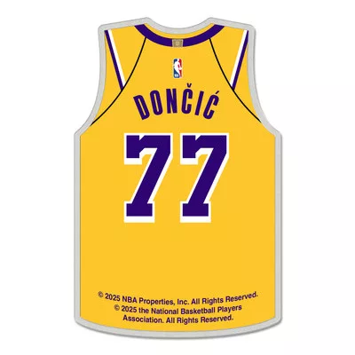 WinCraft - NBA Collector Pin Jewelry Card Luka Doncic - Los Angeles Lakers MC ONE