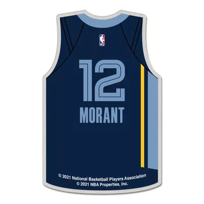 WinCraft - NBA Collector Pin Jewelry Card Ja Morant - Memphis Grizzlies MC