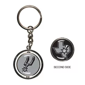 WinCraft - NBA Spinner Key Ring - San Antonio Spurs MC
