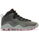 Air Jordan 10 Retro (GS) DK SMOKE GREY/RUSH PINK-BLACK-IRON GREY