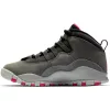 Air Jordan 10 Retro (GS) DK SMOKE GREY/RUSH PINK-BLACK-IRON GREY