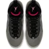 Air Jordan 10 Retro (GS) DK SMOKE GREY/RUSH PINK-BLACK-IRON GREY