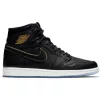 Air Jordan 1 RETRO HIGH OG  BLACK/METALLIC GOLD-SUMMIT WHITE