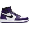 AIR JORDAN 1 RETRO HIGH OG PURPLE-BLACK-WHITE
