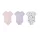 Jordan Bodysuit S/S 3-Pack Jumpman Flight Pink Wash 3M