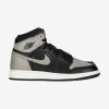 AIR JORDAN 1 RETRO HIGH OG GS BLACK/MEDIUM GREY-WHITE