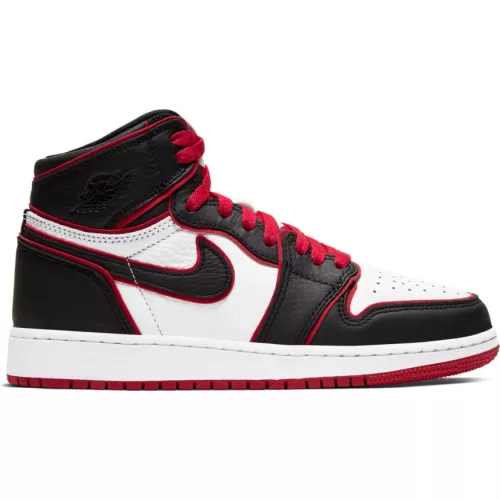 AIR JORDAN 1 RETRO (GS) BLACK/GYM RED-WHITE