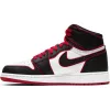 AIR JORDAN 1 RETRO (GS) BLACK/GYM RED-WHITE