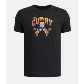 Under Armour Curry Yth Animated Tee Black