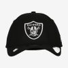 NEW ERA NFL LAS VEGAS RAIDERS DIAMOND ERA 3930 FITTED CAP BLACK