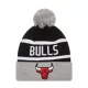 NEW ERA CHICAGO BULLS YOUNG CHYT JAKE CUFF BEANIE GRAY/BLACK