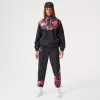 NEW ERA NBA CHICAGO BULLS PANEL TRACK JACKET BLACK