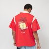 Karl Kani OG Bowling Shirt RED/CREAM