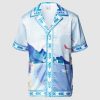 Karl Kani Chest Signature Motif Resort Shirt MULTICOLOR