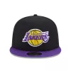 NEW ERA LOS ANGELES LAKERS CONTRAST SIDE PATCH 9FIFTY BLACK