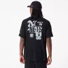 NEW ERA NBA TEAM GRPHC BP OS TEE BROOKLYN NETS BLACK