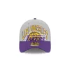 NEW ERA 3930 NBATO 23 LOS ANGELES LAKERS GREY/PURPLE