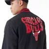 New Era NBA Script Chicago Bulls Bomber Jacket Black
