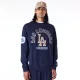 New Era MLB Los Angeles Dodgers World Series Oversized Fleece Top Navy