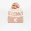 New Era MLB New York Yankees Jake Cuff Beanie Beige ONE