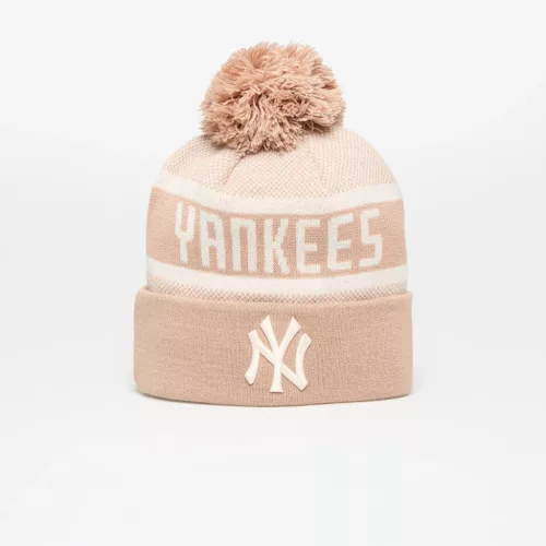 New Era MLB New York Yankees Jake Cuff Beanie Beige ONE