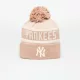 New Era MLB New York Yankees Jake Cuff Beanie Beige ONE
