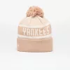 New Era MLB New York Yankees Jake Cuff Beanie Beige ONE