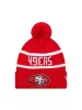 New Era OTC NFL Jake San Francisco 49Ers Knit Beanie Red