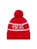 New Era OTC NFL Jake San Francisco 49Ers Knit Beanie Red