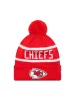 New Era OTC NFL Jake Kansas City Chiefs Knit Beanie Red ONE