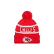 New Era OTC NFL Jake Kansas City Chiefs Knit Beanie Red ONE